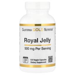 California Gold Nutrition Royal Jelly 500 Mg 120 Veggie Capsules