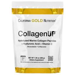 California Gold Nutrition Collagenup Hydrolyzed Marine Collagen Peptides With Hyaluronic Acid And Vitamin C Unflavored 7 26 Oz 206 G