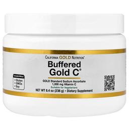 California Gold Nutrition Buffered Gold C Non Acidic Vitamin C Powder Sodium Ascorbate 8 4 Oz 238 G