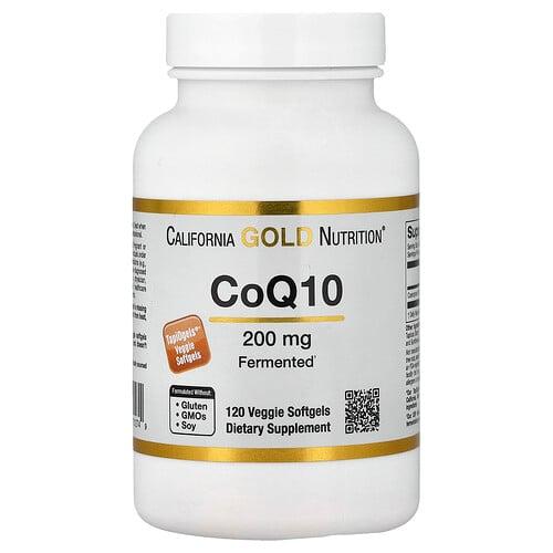 California Gold Nutrition Coq10 200 Mg 120 Veggie Softgels product image