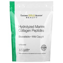 California Gold Nutrition Hydrolyzed Marine Collagen Peptides Unflavored 7 05 Oz 200 G