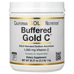 California Gold Nutrition Buffered Gold C Non Acidic Vitamin C Powder Sodium Ascorbate 2 2 Lb 1 Kg