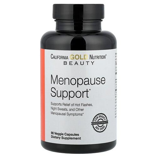 California Gold Nutrition Beauty Menopause Support With Angelica Gigas Cynanchum Wilfordii Phlomis Umbrosa And L Leucine 90 Veggie Capsules product image