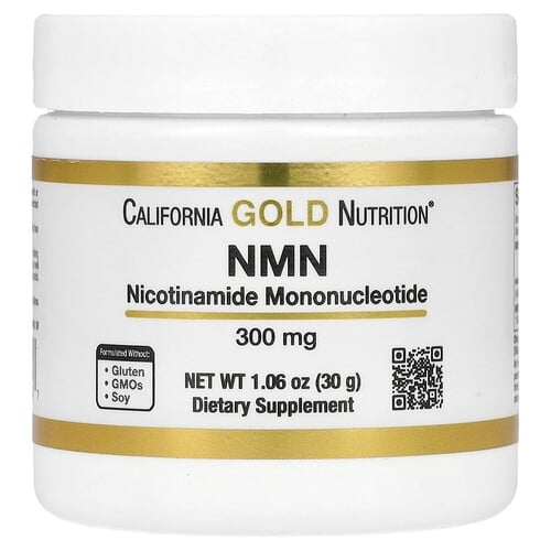 California Gold Nutrition Nmn Powder 1 06 Oz 30 G product image