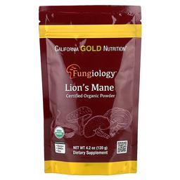 California Gold Nutrition Fungiology Certified Organic Lion S Mane Powder 4 2 Oz 120 G