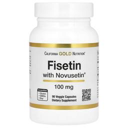 California Gold Nutrition Fisetin With Novusetin 100 Mg 90 Veggie Capsules