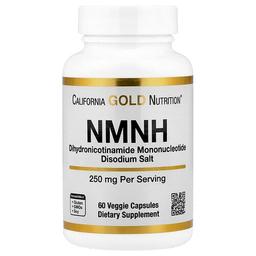 California Gold Nutrition Nmnh 250 Mg 60 Veggie Capsules