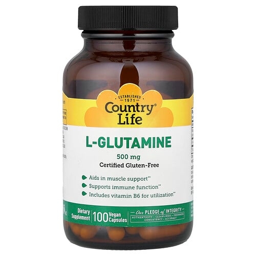Country Life L Glutamine 100 Vegan Caps product image