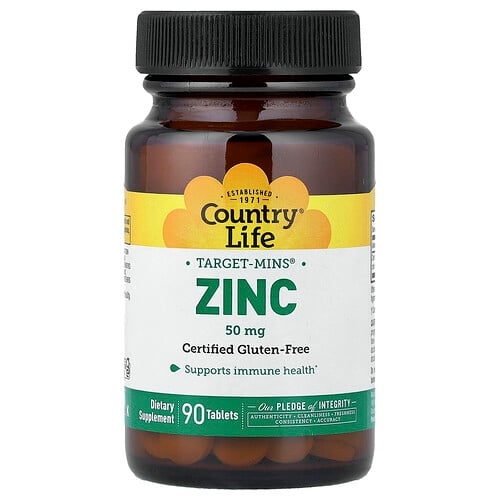 Country Life Target Mins Zinc 50 Mg 90 Tablets product image