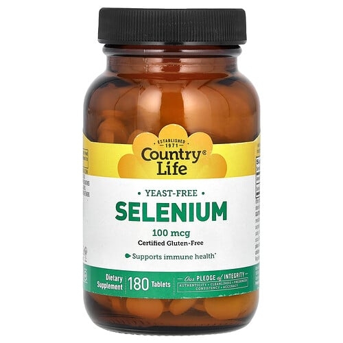 Country Life Selenium 100 Mcg 180 Tablets product image
