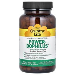 Country Life Power Dophilus 200 Vegan Capsules