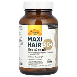 Country Life Maxi Hair Skin Nails 50 60 Vegetarian Capsules