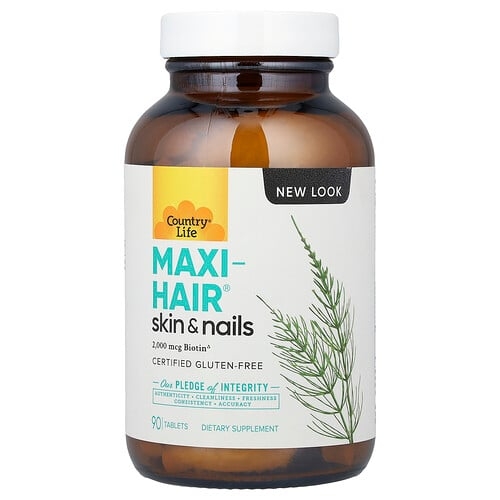 Country Life Maxi Hair Skin Nails 90 Tablets product image