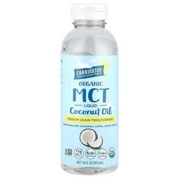 Carrington Farms Organic Mct Liquid Coconut Oil 16 Fl Oz 473 Ml