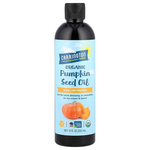 캐링턴 팜스 Carrington Farms, 유기농 호박씨 오일, 355ml(12fl oz) product image