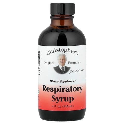 Christopher S Original Formulas Respiratory Syrup 4 Fl Oz 118 Ml product image