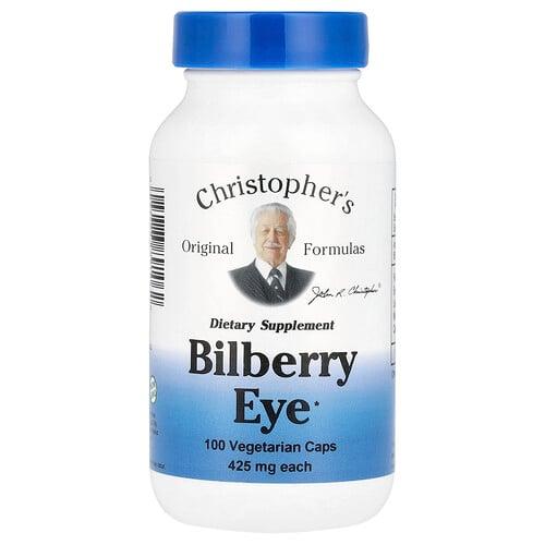 Christopher S Original Formulas Bilberry Eye 100 Vegetarian Caps product image