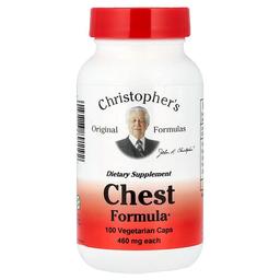 Christopher S Original Formulas Chest Formula 100 Vegetarian Caps