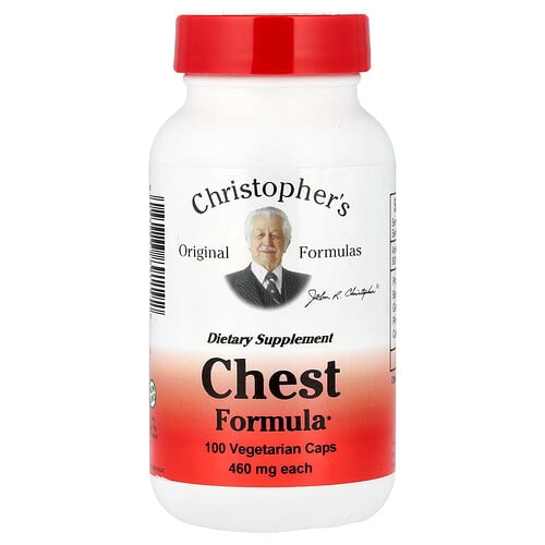 Christopher S Original Formulas Chest Formula 100 Vegetarian Caps product image