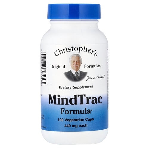 Christopher S Original Formulas Mindtrac Formula 440 Mg 100 Vegetarian Caps product image