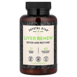 Crystal Star Liver Renew 60 Vegetarian Capsules