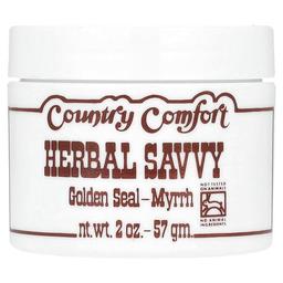 Country Comfort Herbal Savvy Golden Seal Myrrh 2 Oz 57 G