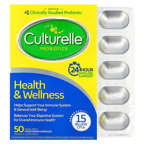 Culturelle Probiotics Health Wellness 50 Vegetarian Capsules product image
