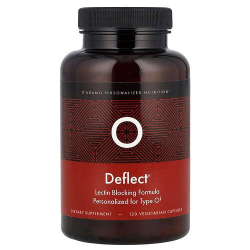 디아다모 D'adamo, Deflect® O, 렉틴 차단 포뮬라, 베지 캡슐 120정 product image