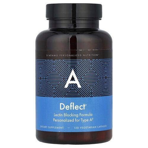 디아다모 D'adamo, Deflect® A, 렉틴 차단 포뮬라, 베지 캡슐 120정 product image