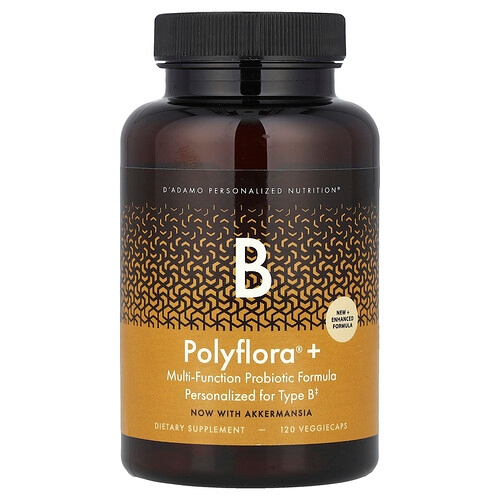 D Adamo Polyflora B Multi Function Probiotic Formula 120 Veggiecaps product image