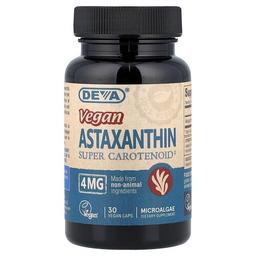 Deva Vegan Astaxanthin 4 Mg 30 Vegan Caps
