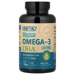 Deva Vegan Omega 3 Dha 90 Softgels