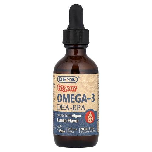Deva Vegan Omega 3 Dha Epa Lemon 2 Fl Oz 60 Ml product image