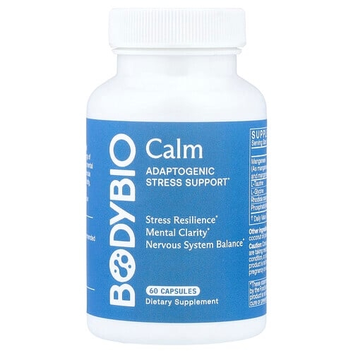 Bodybio Calm 60 Capsules product image