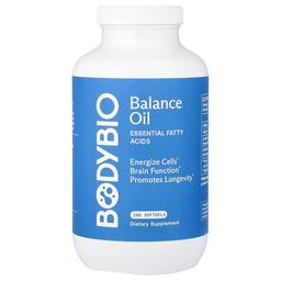 Bodybio Balance Oil Essential Fatty Acids 180 Softgels