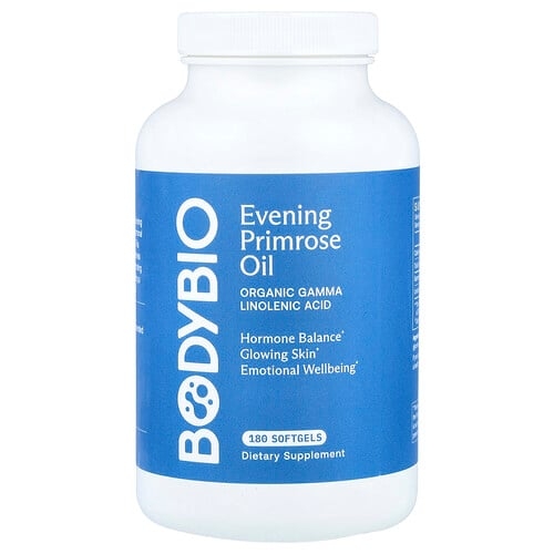 Bodybio Evening Primrose Oil 180 Softgels product image