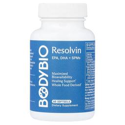 Bodybio Resolvin Epa Dha Spms 60 Softgels