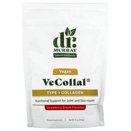Dr Murray S Vecollal Vegan Type 1 Collagen Strawberry Cream 16 Oz 454 G