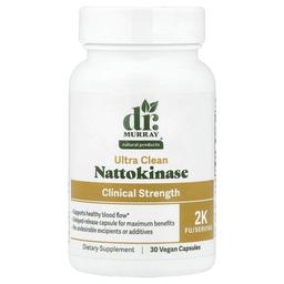 Dr Murray S Nattokinase 2 000 Fu 30 Vegan Capsules