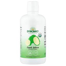 Dynamic Health Certified Organic Noni Juice 32 Fl Oz 946 Ml