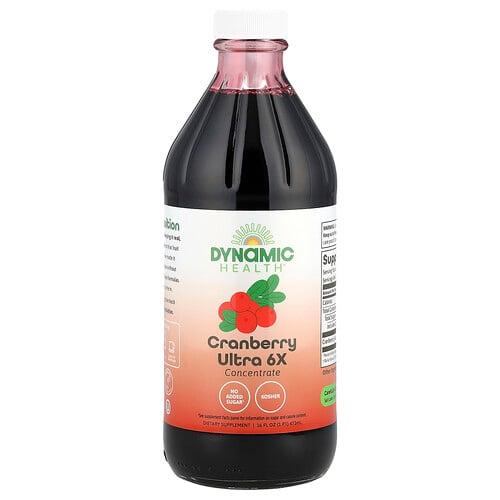Dynamic Health Cranberry Ultra 6x Concentrate 16 Fl Oz 473 Ml product image