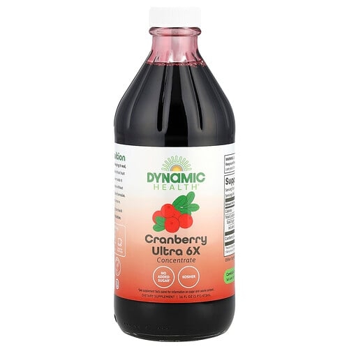 Dynamic Health Cranberry Ultra 6x Concentrate 16 Fl Oz 473 Ml product image