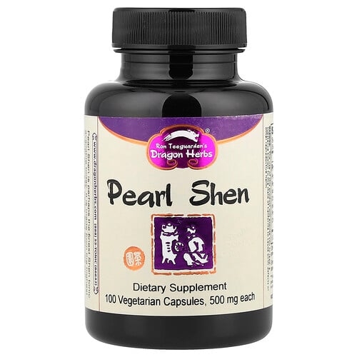 Dragon Herbs Pearl Shen 100 Vegetarian Capsules product image