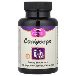 Dragon Herbs Cordyceps 450 Mg 100 Vegetarian Capsules