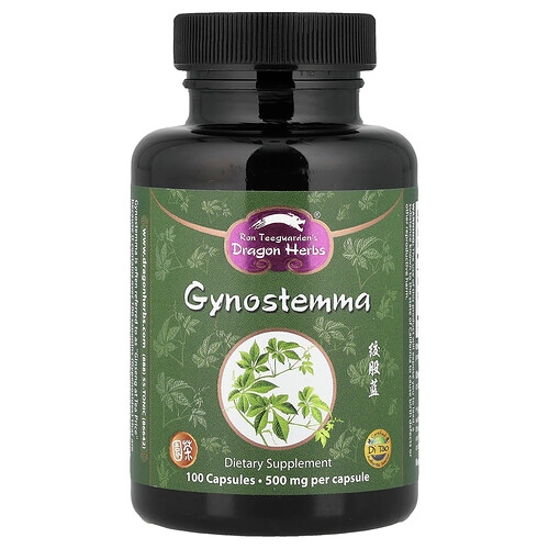 Dragon Herbs Gynostemma 500 Mg 100 Capsules product image