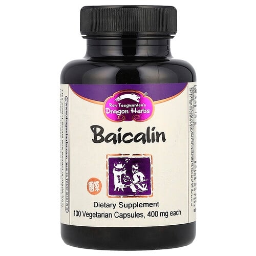 Dragon Herbs Baicalin 400 Mg 100 Vegetarian Capsules product image