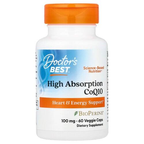 Doctor S Best High Absorption Coq10 100 Mg 60 Veggie Caps product image