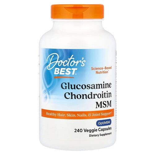 Doctor S Best Glucosamine Chondroitin Msm With Optimsm 240 Veggie Capsules product image