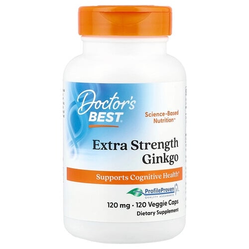 Doctor S Best Ginkgo 120 Mg 120 Veggie Caps product image