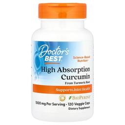 Doctor S Best High Absorption Curcumin 120 Veggie Caps